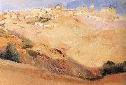 Joaquin Sorolla Toledo Landscape oil